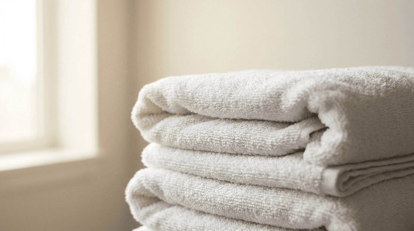 Restocked bathroom amenities